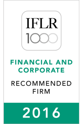 cresco ranked in IFLR 1000 as recommended firm in 2016