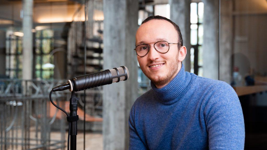 photo of Ruben Miessen during co:lab podcast