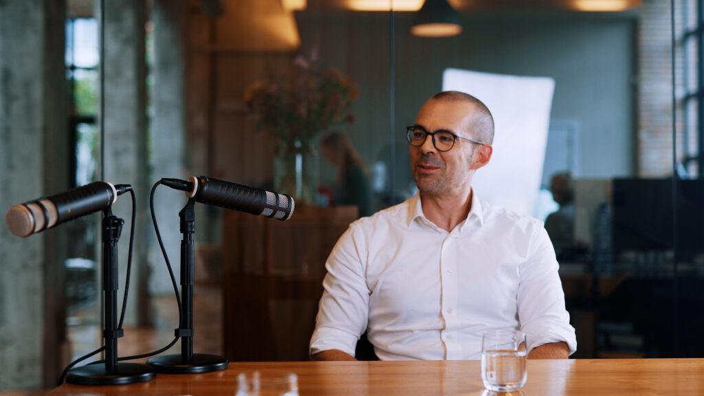 photo of Nico Huybrechts during co:lab podcast
