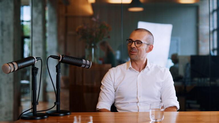 photo of Nico Huybrechts during co:lab podcast