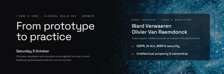Banner Linkedin Care & code 2026